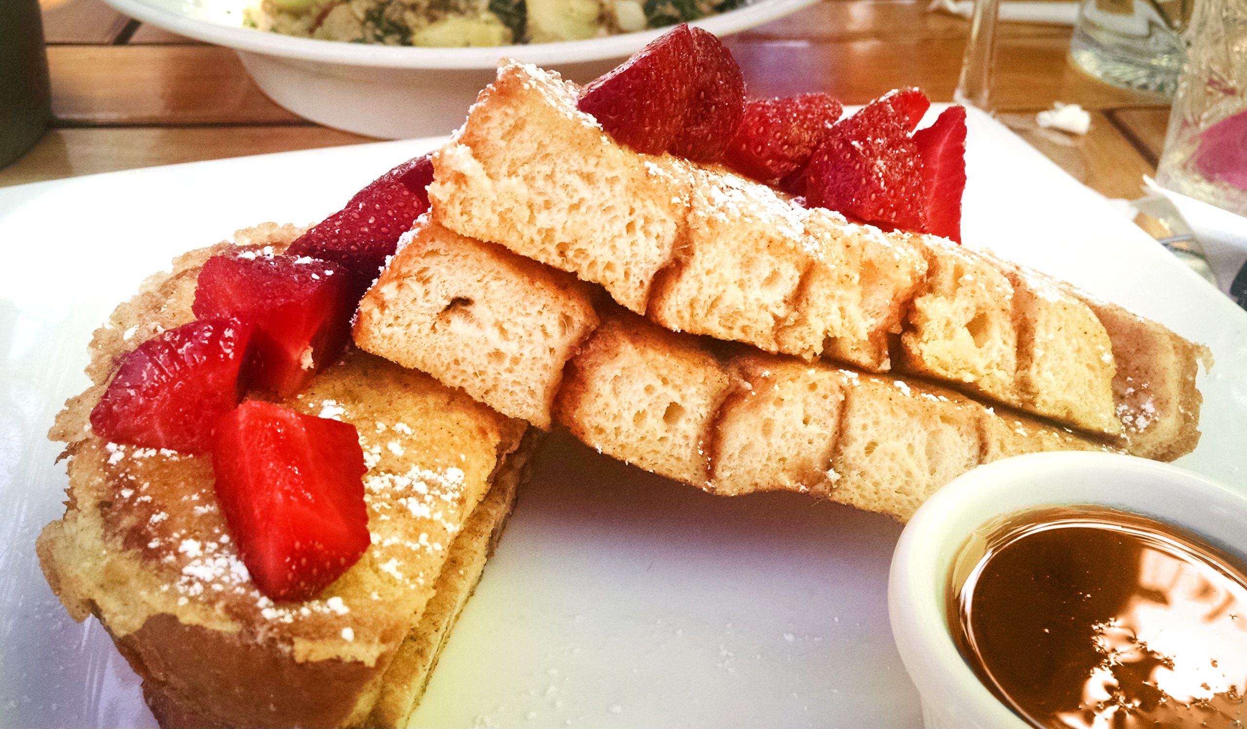 Breakfast served at a Carlsbad Village restaurant