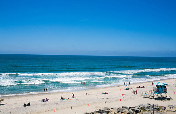 Tamarack Surf Beach at Carlsbad State Beach